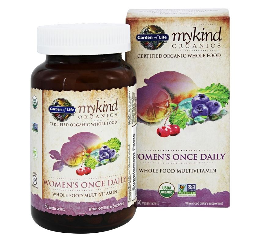 mykind Organics Women's Once Daily Whole Food Multivitamin - 60 Vegan Tablet(s)