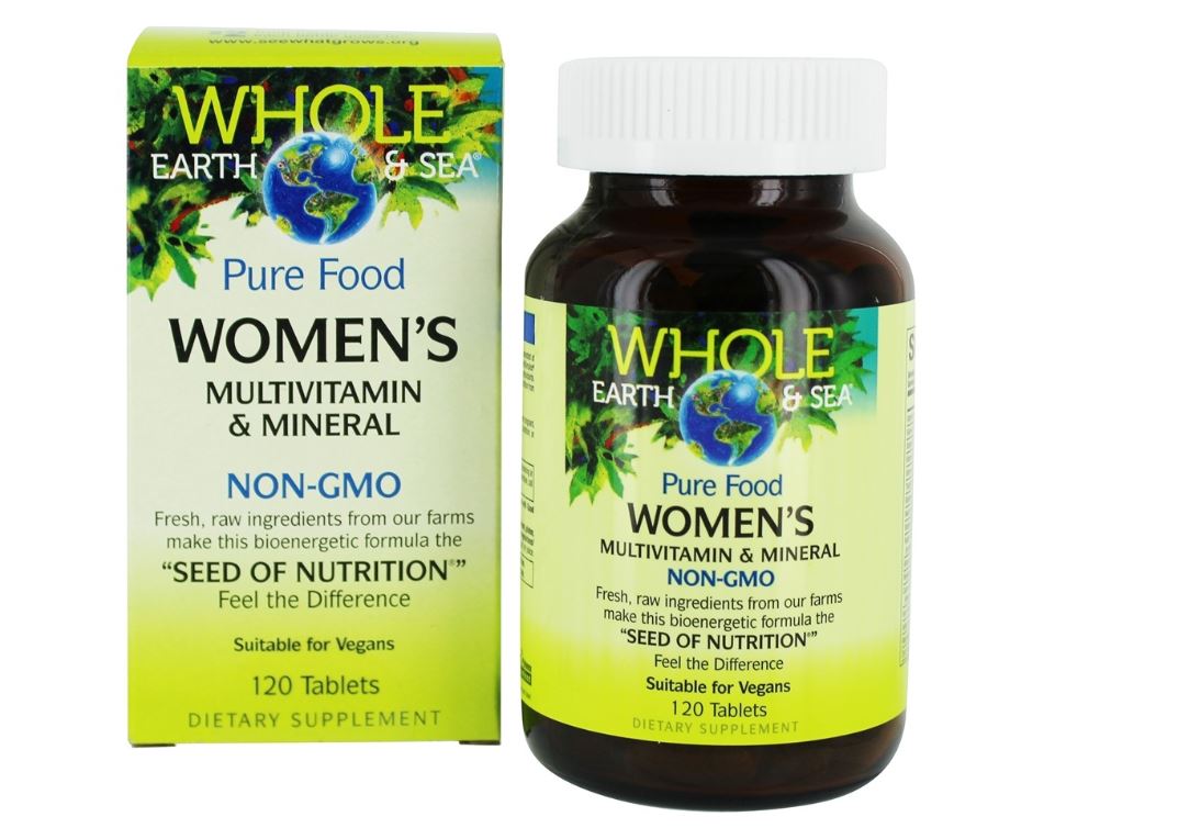 Pure Food Women's Multivitamin & Mineral - 120 Tablets