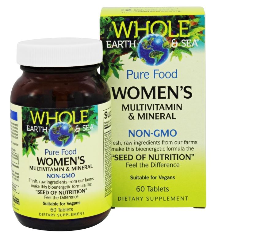 Pure Food Women's Multivitamin & Mineral - 60 Tablets