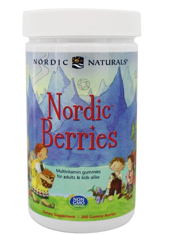 Nordic Berries Multivitamin Gummies - 200 Gummies