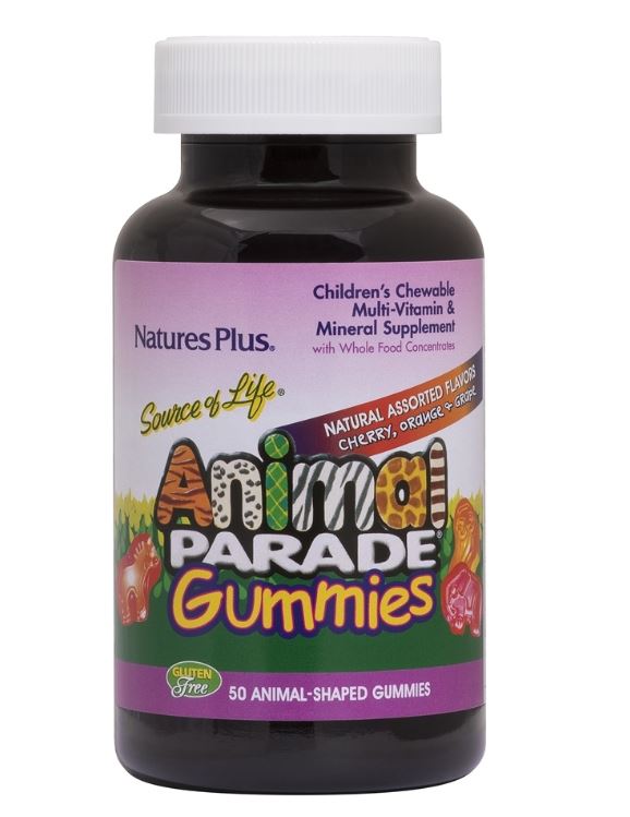 Animal Parade Multivitamin Gummies Assorted Flavors - 50 Gummies