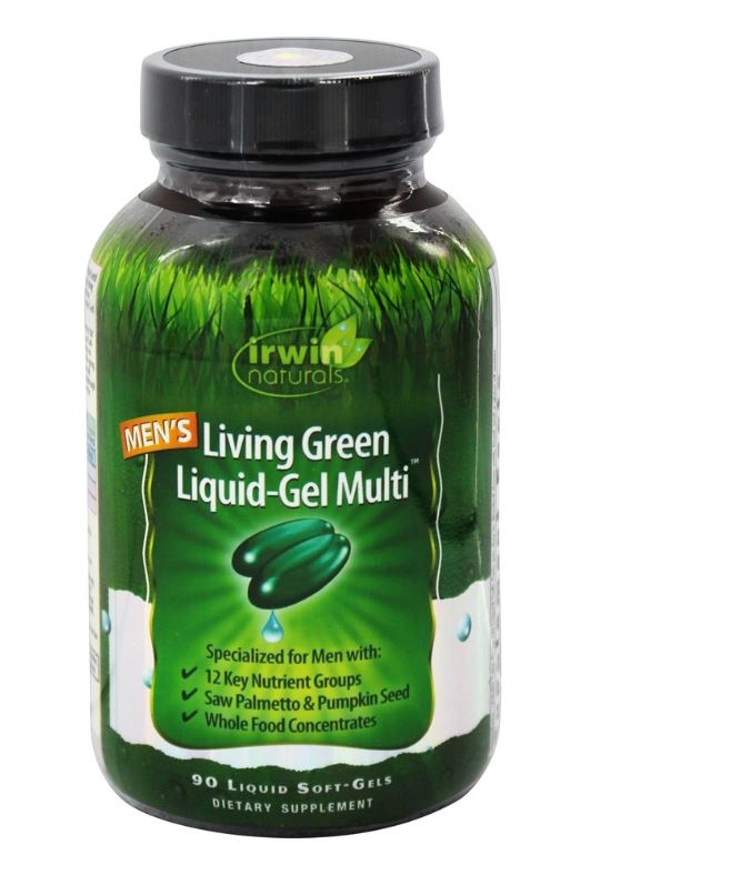 Living Green Liquid-Gel Multi For Men - 90 Softgels