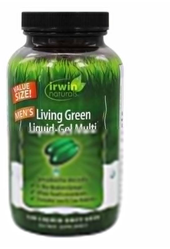 Living Green Liquid-Gel Multi For Men - 120 Softgels