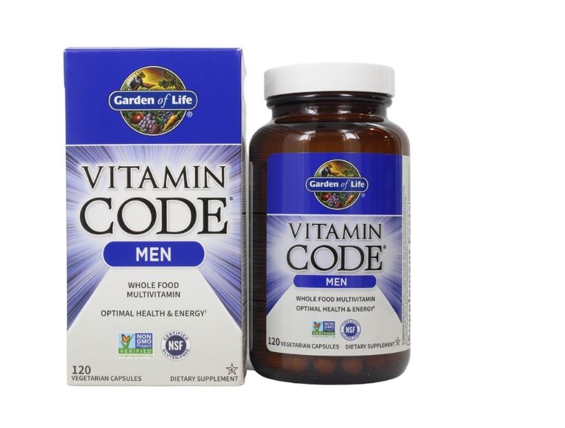 Vitamin Code Men Whole Food Multivitamin - 120 Vegetarian Capsules