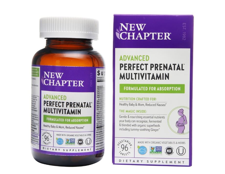 Advanced Perfect Prenatal Multivitamin - 96 Vegetarian Tablets