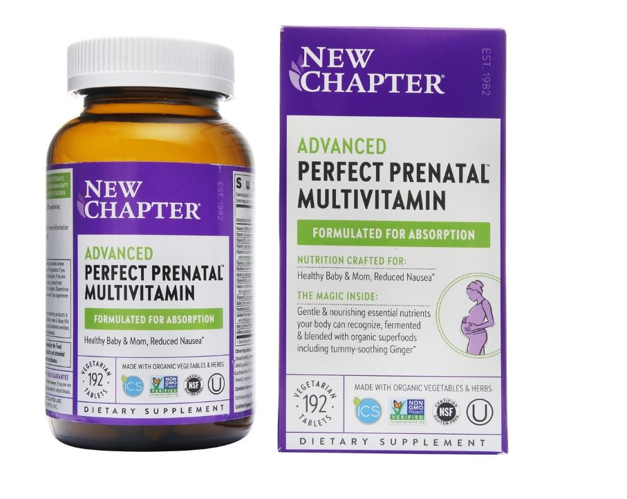 Advanced Perfect Prenatal Multivitamin - 192 Vegetarian Tablets