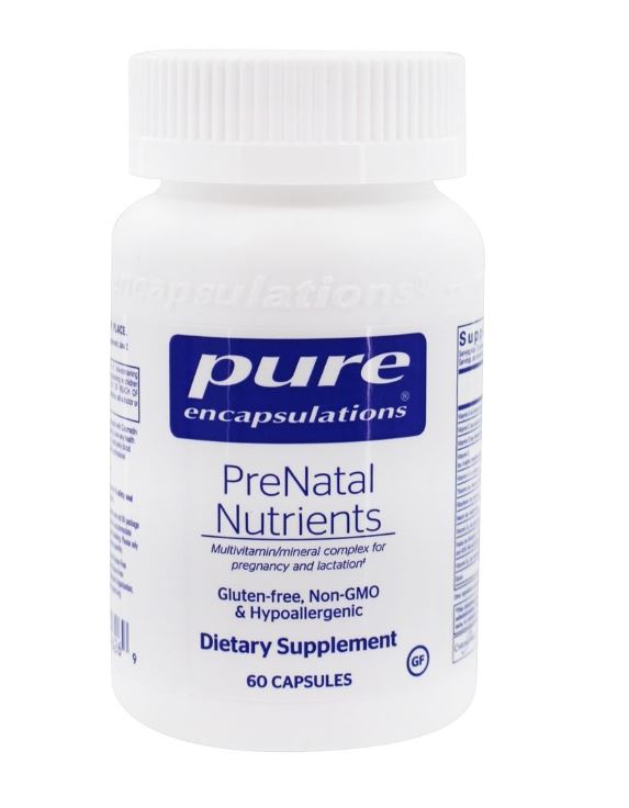 PreNatal Nutrients Multivitamin/Mineral Complex - 60 Capsules