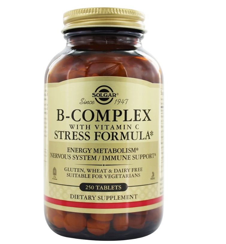 B-Complex with Vitamin C Stress Formula - 250 Tablets