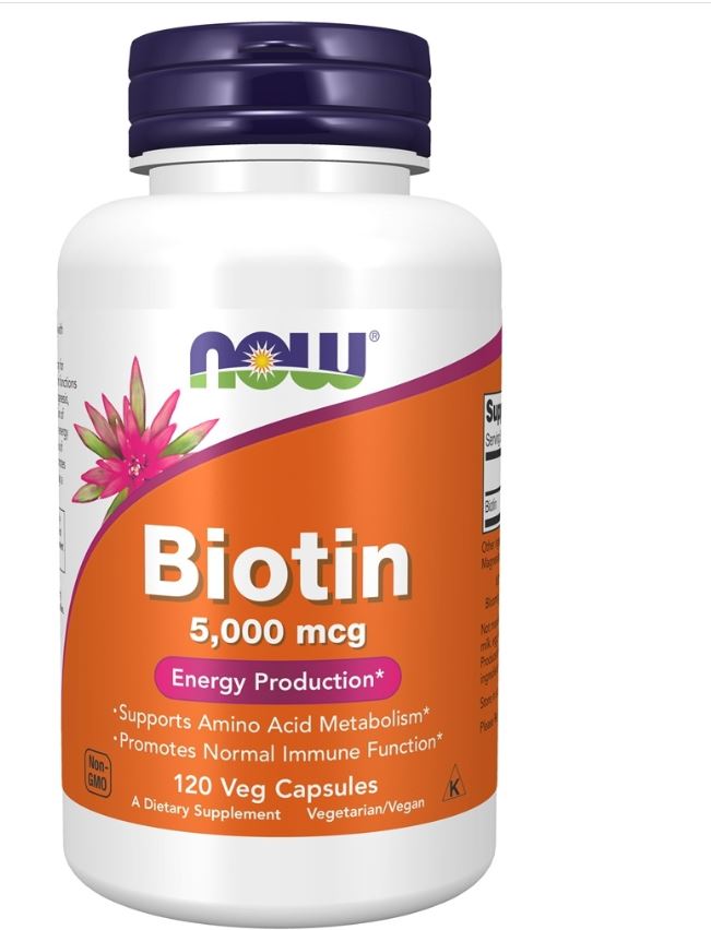 Biotin 5000 mcg. - 120 Vegetable Capsule(s)