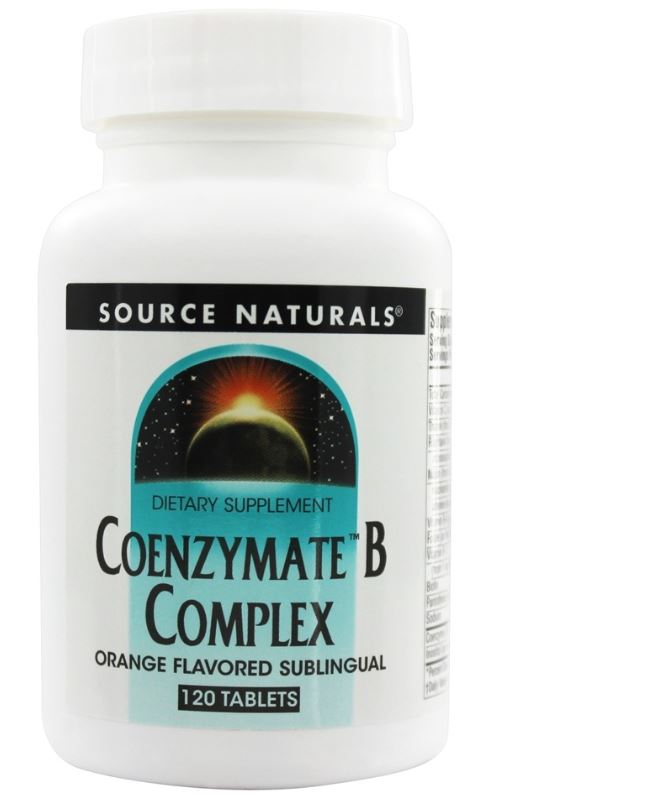 Coenzymate B Complex Sublingual Orange Flavored - 120 Tablets