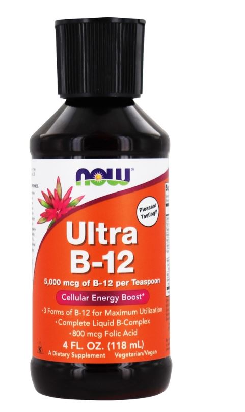 Ultra B-12 Liquid 5000 mcg. - 4 fl. oz.