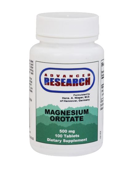 Magnesium Orotate 500 mg. - 100 Tablets