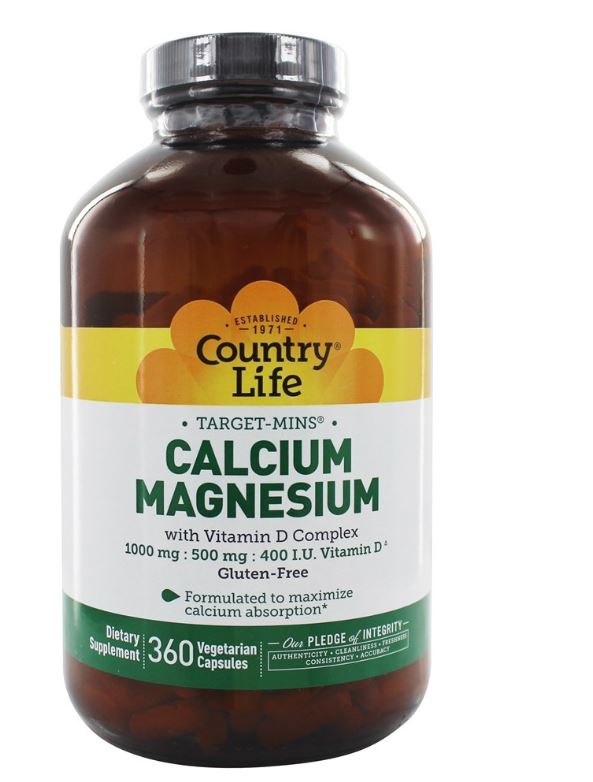 Target-Mins Calcium-Magnesium Caps - 360 Vegetarian Capsules