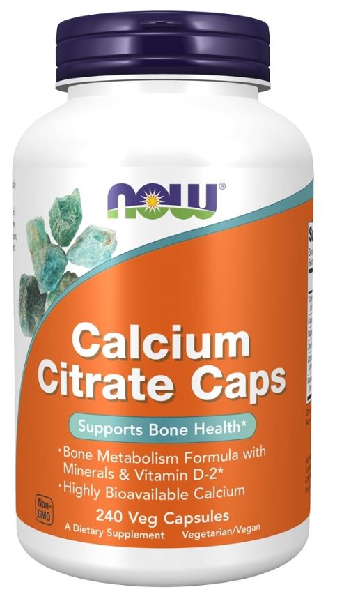 Calcium Citrate Caps - 240 Vegetable Capsule(s)