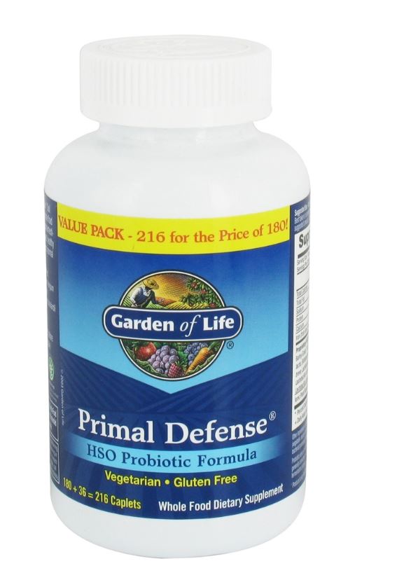 Primal Defense HSO Probiotic Formula Value Pack - 216 Vegetarian Caplet(s)