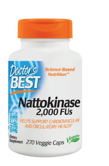 Nattokinase 2000 FU - 270 Vegetarian Capsules