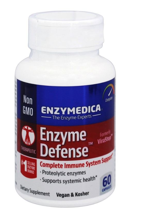 Enzyme Defense - 60 Vegetarian Capsules (Formerly ViraStop)