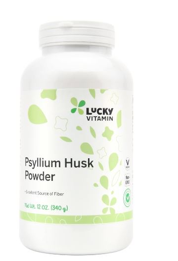 Psyllium Husk Powder Fiber Supplement - 12 oz.