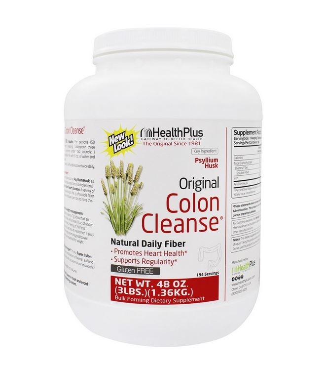 Colon Cleanse Daily Fiber Powder Original - 48 oz.