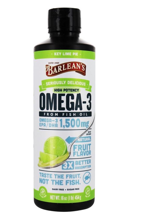 High Potency Omega-3 from Fish Oil Key Lime Pie 1500 mg. - 16 fl. oz.