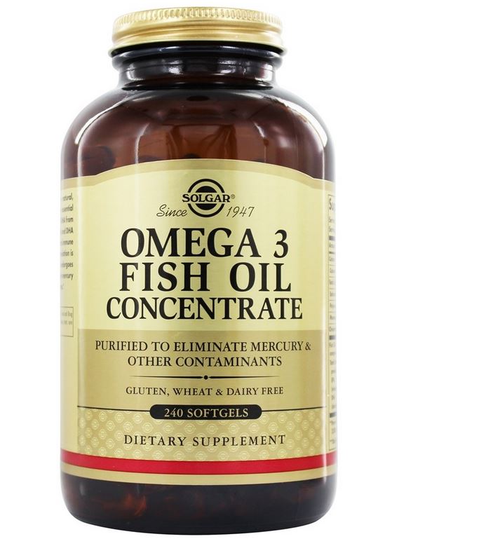 Omega 3 Fish Oil Concentrate - 240 Softgels