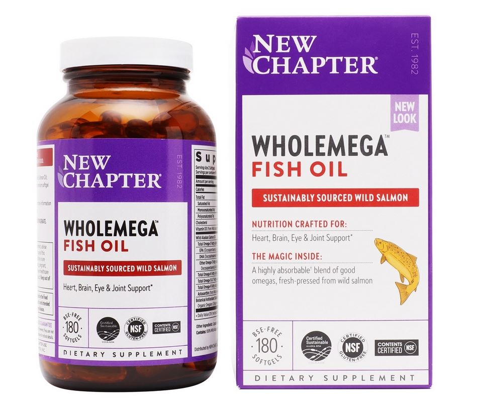 Wholemega Fish Oil - 180 Softgels