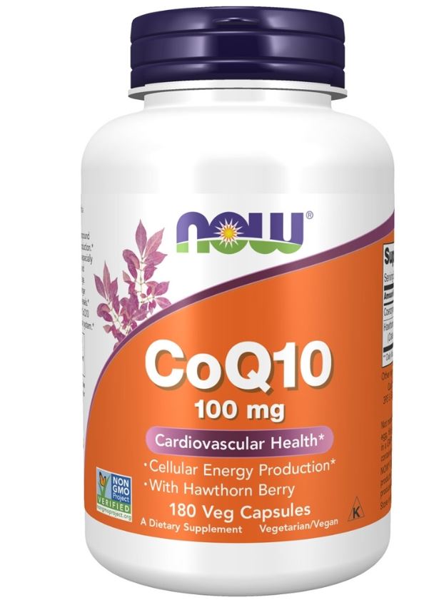 CoQ10 with Hawthorn Berry 100 mg. - 180 Vegetable Capsule(s)