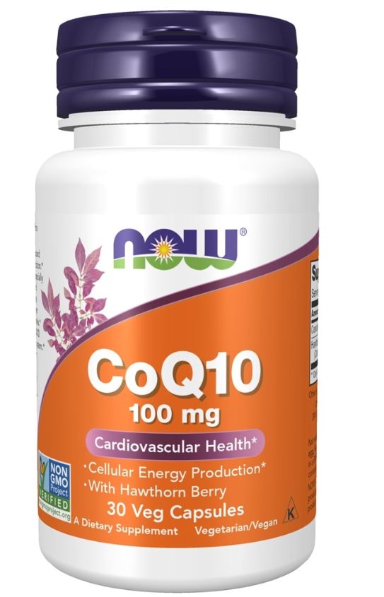 CoQ10 Cardiovascular Health with Hawthorn Berry 100 mg. - 30 Vegetable Capsule(s)