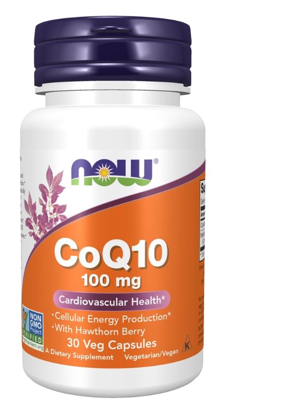 CoQ10 Cardiovascular Health with Hawthorn Berry 100 mg. - 30 Vegetable Capsule(s)