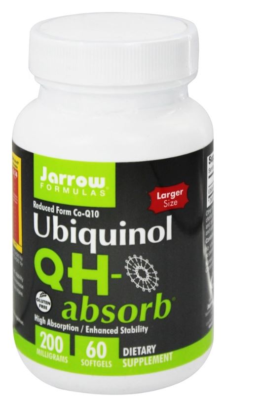 Ubiquinol QH-Absorb 200 mg. - 60 Softgels