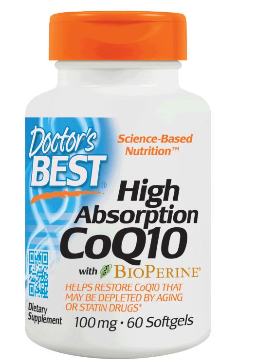 High Absorption CoQ10 100 mg. - 60 Softgels