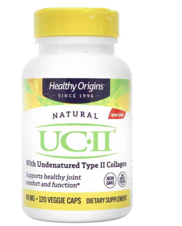 Natural UC-II 40 mg. - 120 Vegetarian Capsules