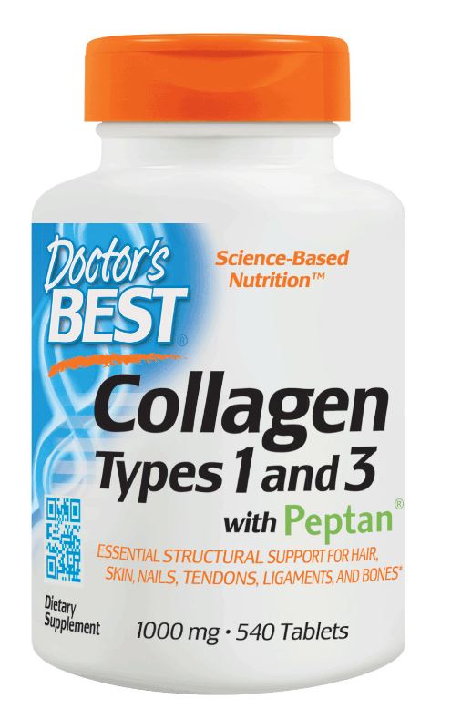 Collagen Types 1 & 3 1000 mg. - 540 Tablets