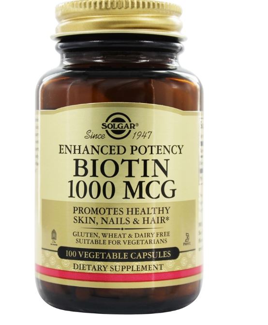 Biotin Enhcanced Potency 1000 mcg. - 100 Vegetarian Capsules