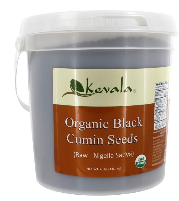 Organic Black Cumin Seeds - 4 lbs.