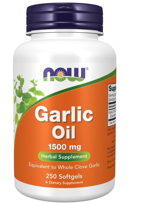 Garlic Oil 1500 mg. - 250 Softgels