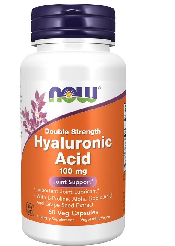 Hyaluronic Acid Double Strength 100 mg. - 60 Vegetable Capsule(s)