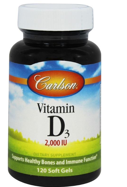 Vitamin D3 2000 IU - 120 Softgels