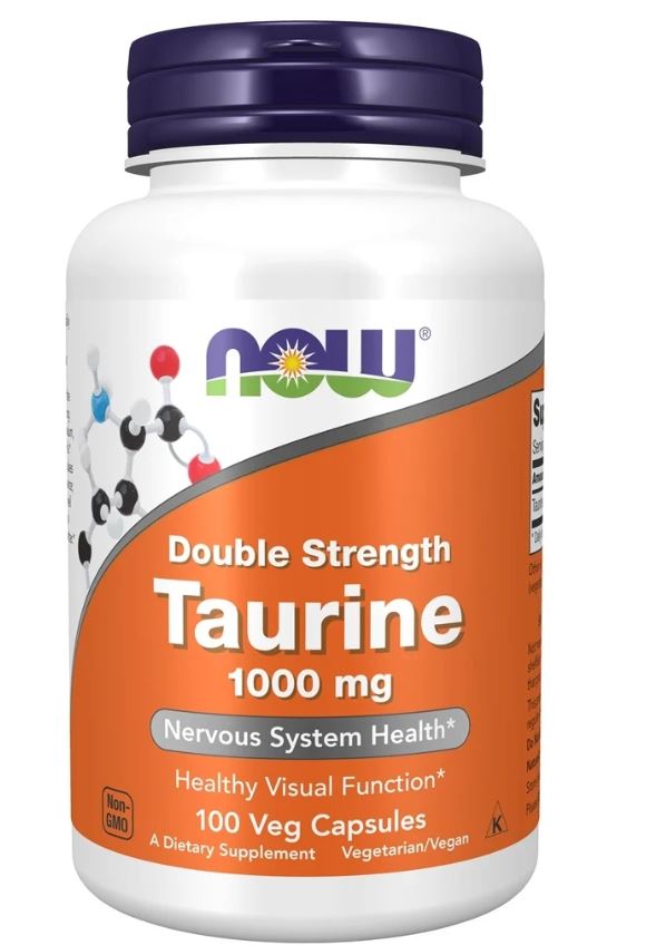 Taurine Double Strength 1000 mg. - 100 Capsules