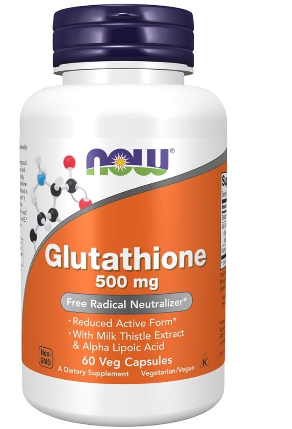 Glutathione Free Radical Neutralizer 500 mg. - 60 Vegetarian Capsules