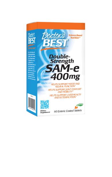 SAM-e 400 Double Strength 400 mg. - 60 Enteric-Coated Tablets