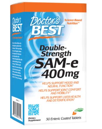 Double Strength SAM-e 400 mg. - 30 Enteric-Coated Tablets