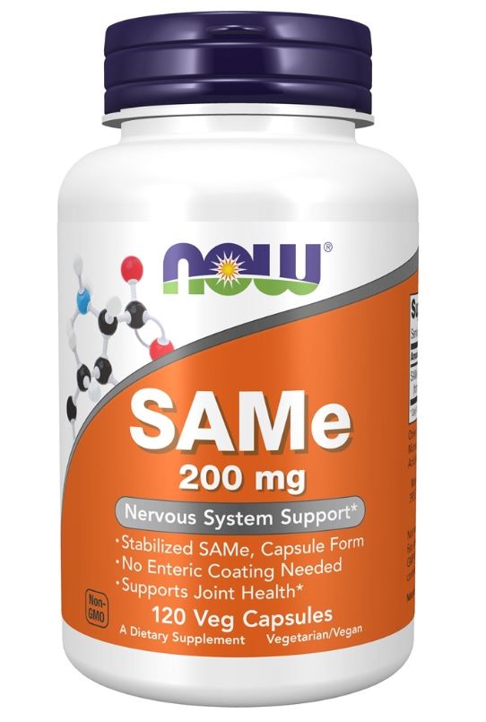 SAMe Nervous System Support 200 mg. - 120 Vegetable Capsule(s)