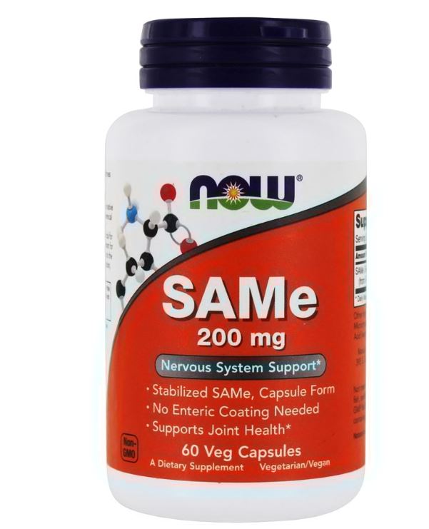 SAMe Nervous System Support 200 mg. - 60 Vegetable Capsule(s)