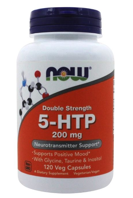 5-HTP Double Strength Neurotransmitter Support 200 mg. - 120 Vegetarian Capsules