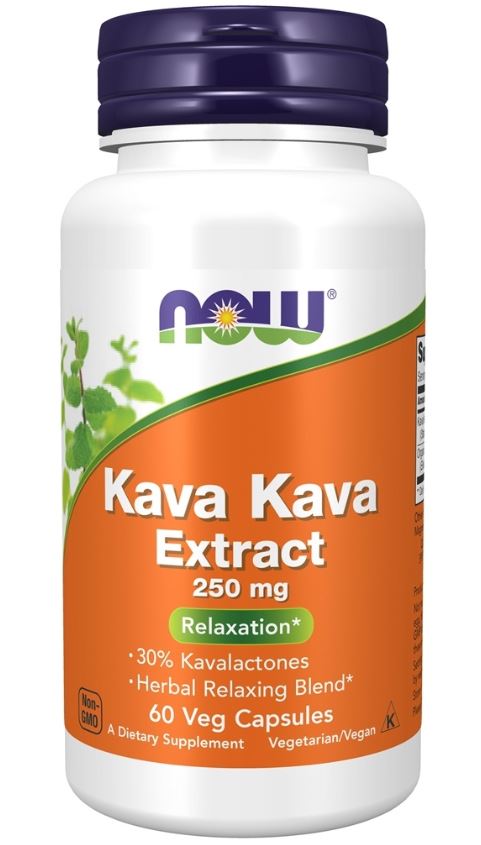 Kava Kava Extract Stress Support 250 mg. - 60 Capsules