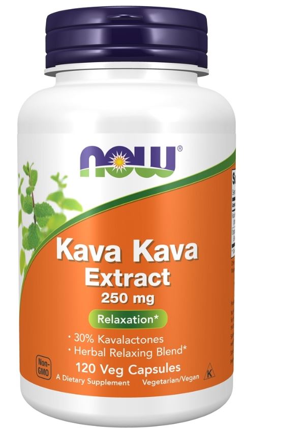 Kava Kava Extract Stress Support 250 mg. - 120 Capsules