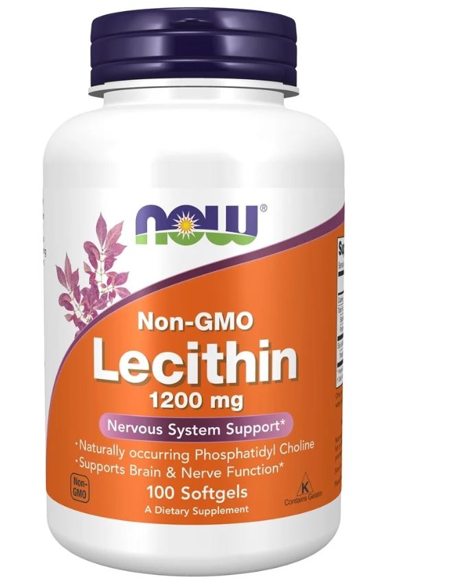 Non-GMO Lecithin 1200 mg. - 100 Softgels