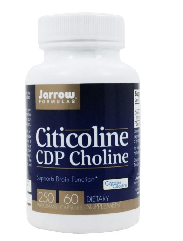 Citicoline CDP Choline 250 mg. - 60 Capsules