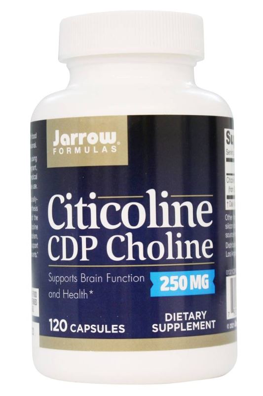 Citicoline CDP Choline 250 mg. - 120 Capsules